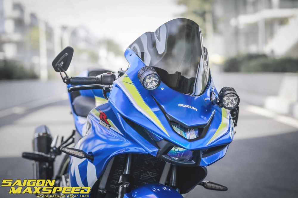 Suzuki gsx r150 độ gây ấn tượng người xem với option đồ chơi đẳng cấp