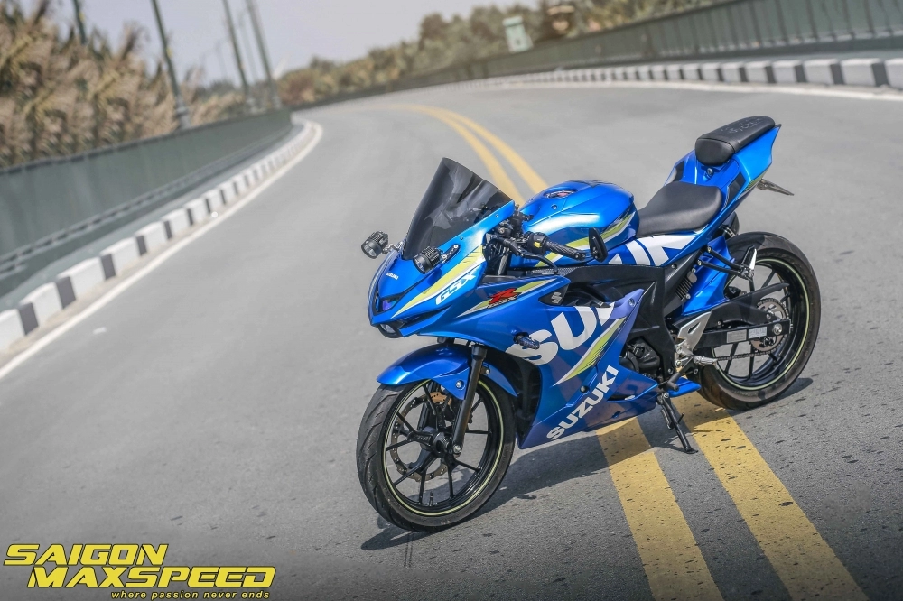 Suzuki gsx r150 độ gây ấn tượng người xem với option đồ chơi đẳng cấp