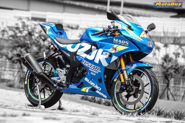 Suzuki gsx- r150 độ siêu vip với hệ thống phanh rất đặc biệt ở xứ đài