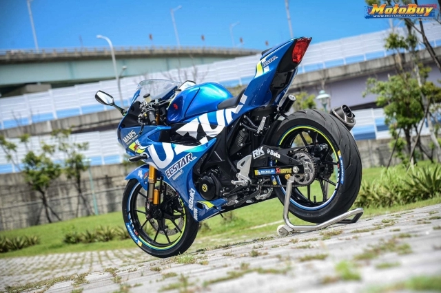 Suzuki gsx- r150 độ siêu vip với hệ thống phanh rất đặc biệt ở xứ đài