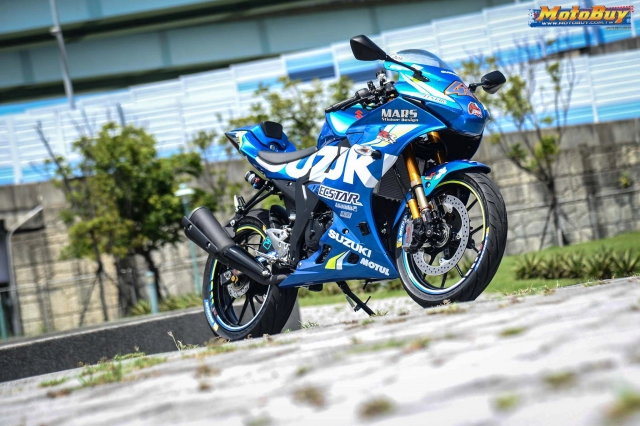 Suzuki gsx- r150 độ siêu vip với hệ thống phanh rất đặc biệt ở xứ đài