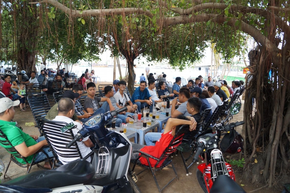 Suzuki raider offline cafe tại cầu saigon 