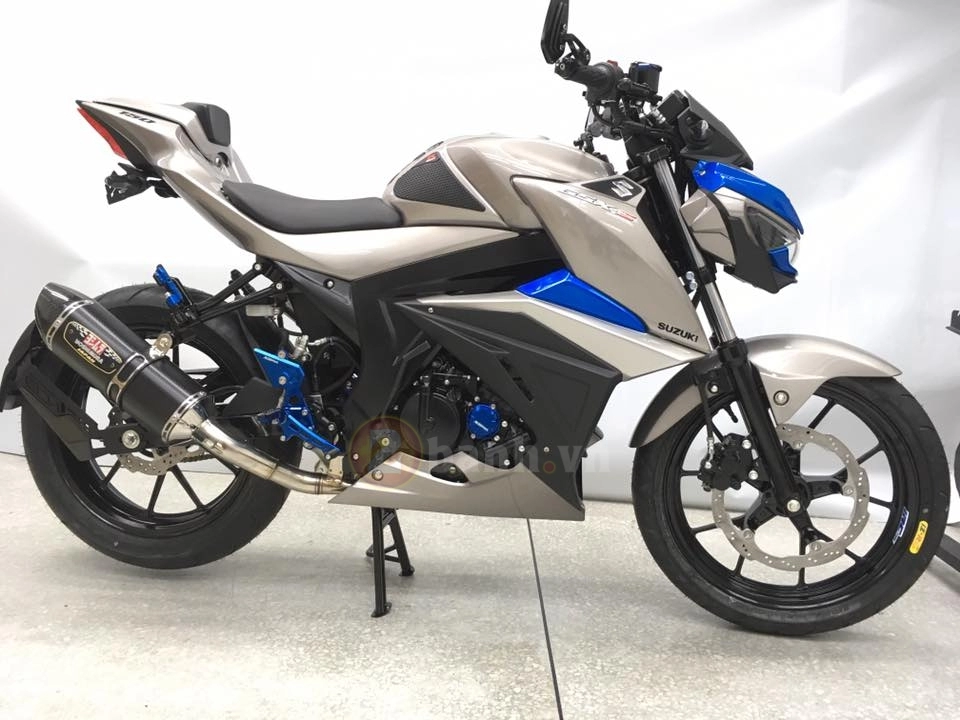 Suzuki tung ra mẫu xe gsx-s150 phiên bản custom