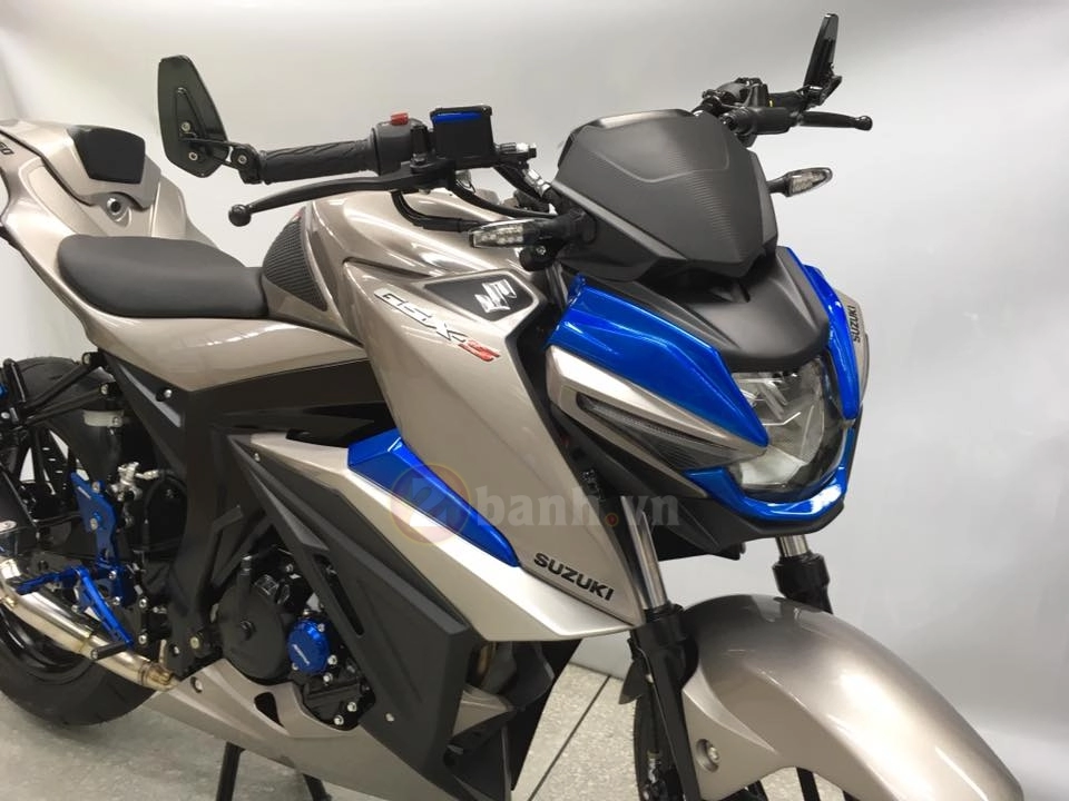 Suzuki tung ra mẫu xe gsx-s150 phiên bản custom