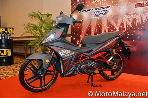 Sym sport rider 125i ra mắt tại malaysia