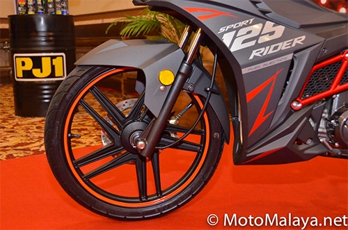 Sym sport rider 125i ra mắt tại malaysia