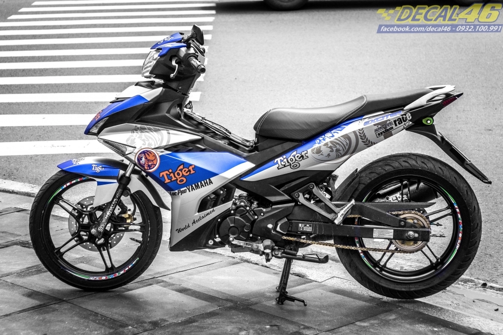 Tổng hợp bộ tem trùm exciter 150 tháng 10 do decal 46 thực hiện