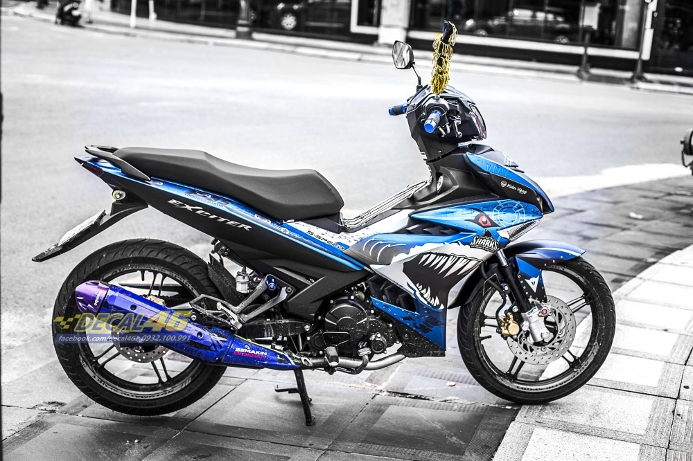 Tổng hợp bộ tem trùm exciter 150 tháng 10 do decal 46 thực hiện