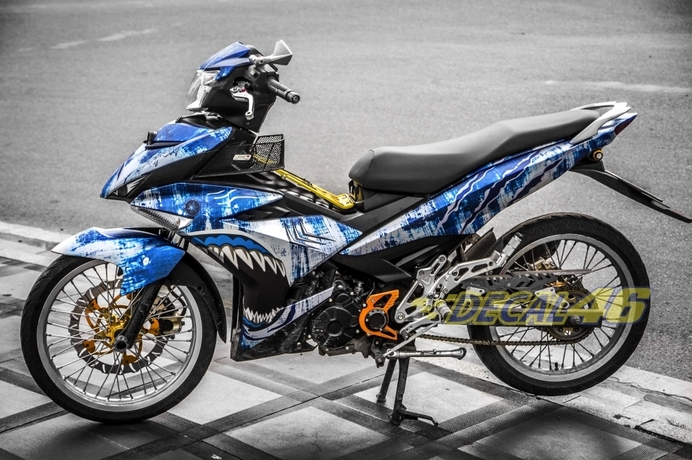 Tổng hợp bộ tem trùm exciter 150 tháng 10 do decal 46 thực hiện