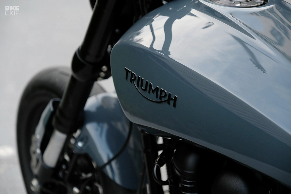 Triumph scrambler bản cắt giảm thân hình khá ấn tượng