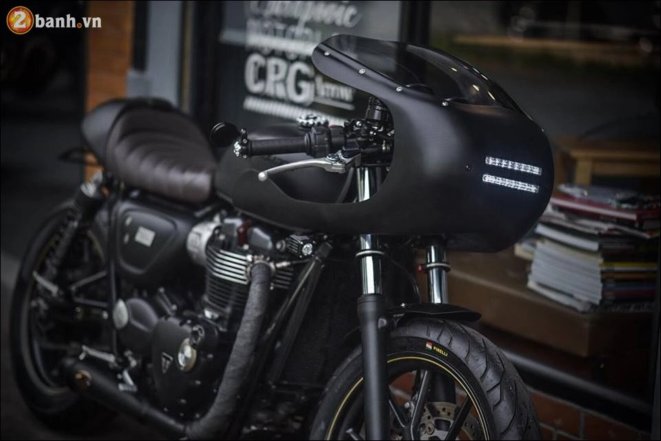 Triumph street cup sức hút khó cưỡng từ phong cách street cafe racer