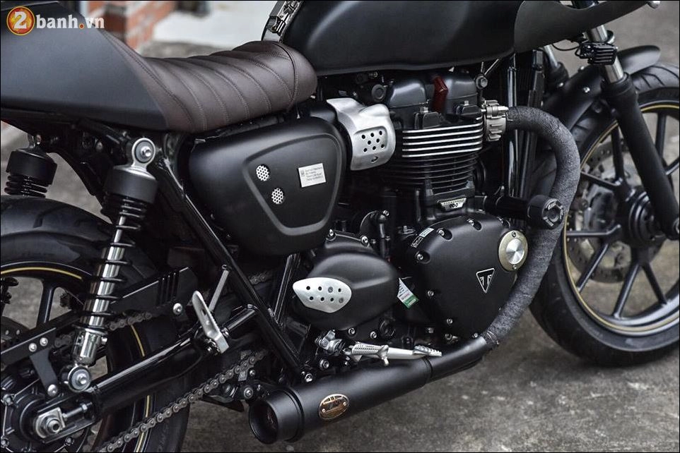 Triumph street cup sức hút khó cưỡng từ phong cách street cafe racer