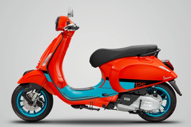 Vespa primavera color vibe - giải phóng cảm xúc bằng màu sắc rực rỡ