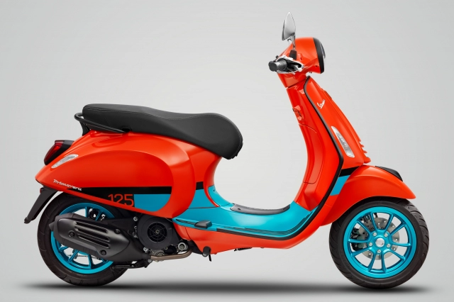 Vespa primavera color vibe - giải phóng cảm xúc bằng màu sắc rực rỡ