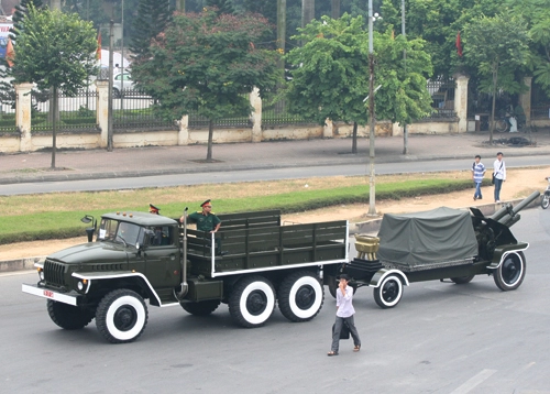  xe đặc chủng trong lễ tang đại tướng 