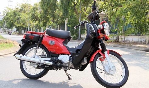  xế độc honda cross cub 110 của dân chơi sài gòn 