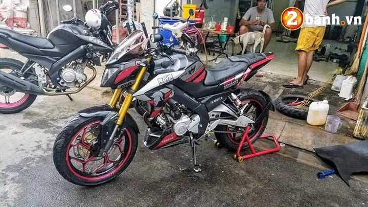 Yamaha fz 150i với dàn chân biến đổi gen