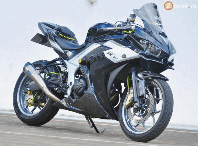 Yamaha r25 thể thao hơn trong diện mạo cực chất