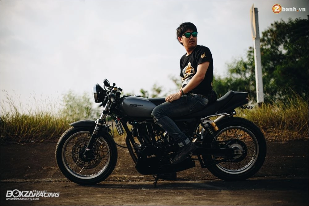 Yamaha sr500 cafe racer-bản phục chế đậm chất sport