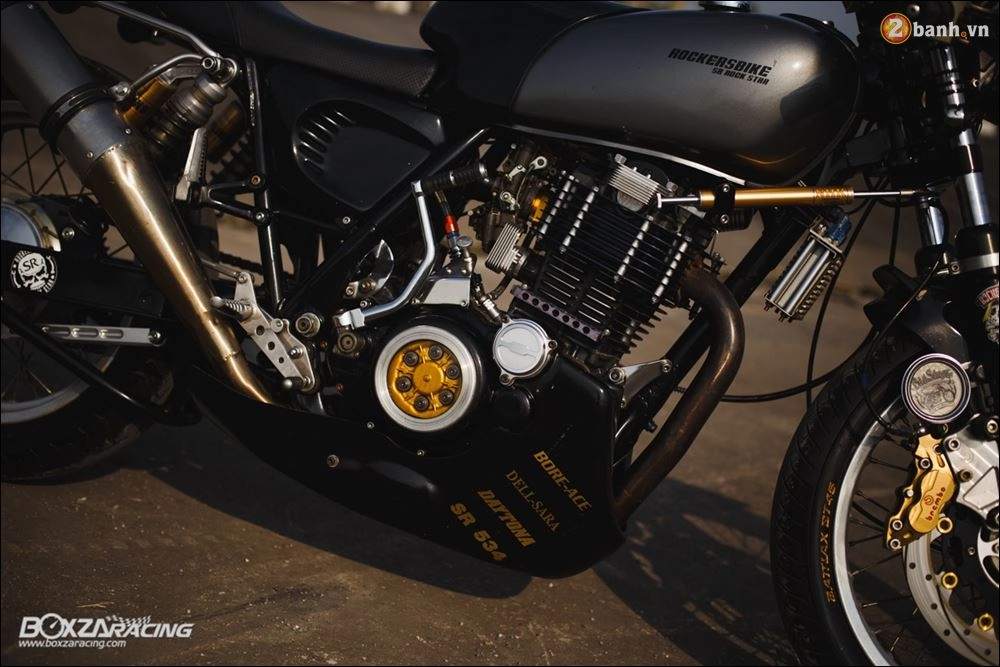 Yamaha sr500 cafe racer-bản phục chế đậm chất sport