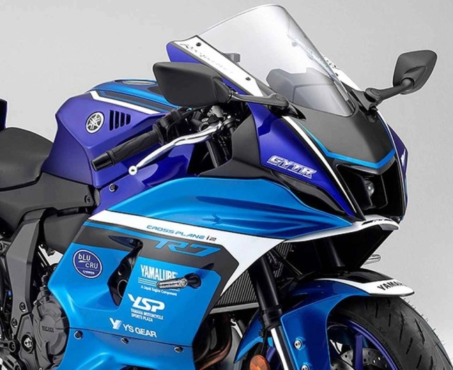 Yamaha trình làng bộ phụ kiện yamaha factory racing team fairing kit dành cho r7