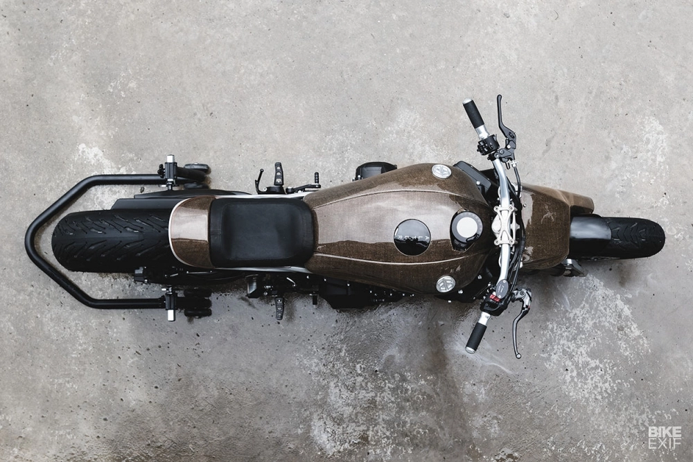 Yamaha xsr900 bản độ toàn năng từ công nghệ sợi lanh amplitex