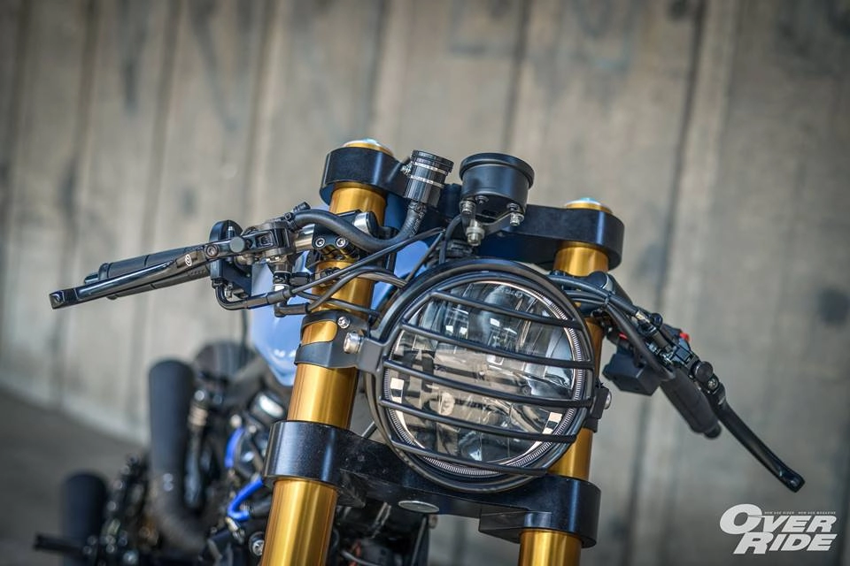 Yamaha xv 750 bản độ make over hầm hố của biker thái