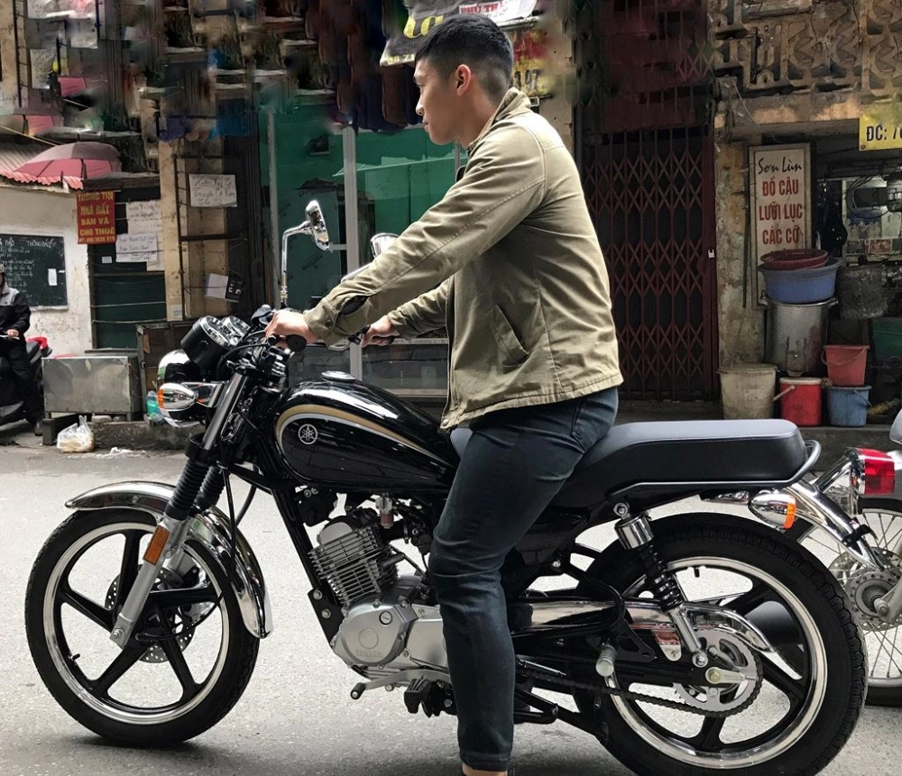 Yamaha yb125 sp độ nhẹ lên dáng scrambler tại hà nội