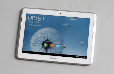 Ảnh thực tế samsung galaxy tab 101 tại vn