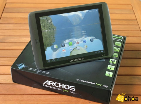 Ảnh thực tế tablet mạnh nhất của archos