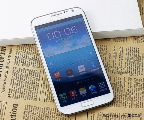 Galaxy note ii thêm phiên bản 2 sim