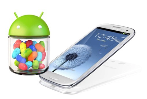 Galaxy s iii sắp lên android 41