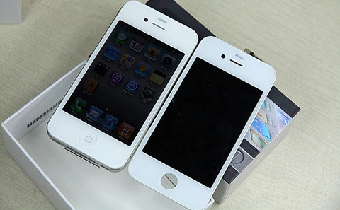 Hôm nay iphone 4 màu trắng lên kệ