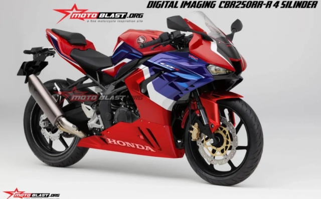 Honda cbr250rr 4 xi-lanh thẳng hàng có thể đang được phát triển