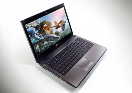 Laptop acer aspire dùng chip pentium p6000