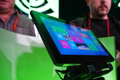 Nvidia trưng bày tablet windows tại ces