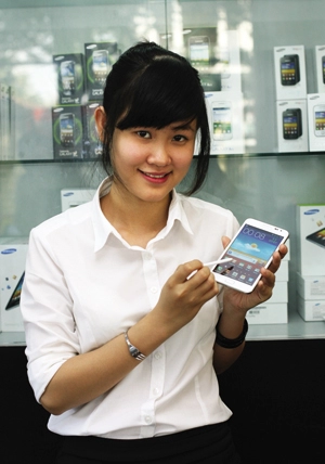 Samsung galaxy note tạo xu hướng smartphone mới
