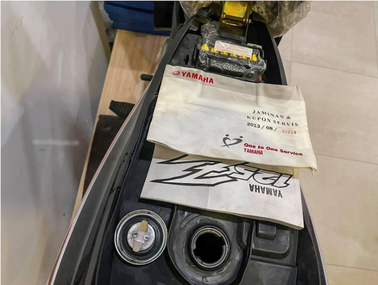 Yamaha 125zr cá mập chưa đổ xăng giá nửa tỷ đồng