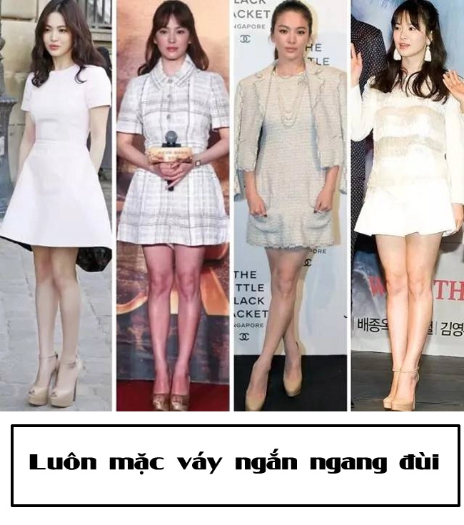 5 tips thời trang khôn ngoan giúp song hye kyo cao 1m60 nhưng chân vẫn dài miên man