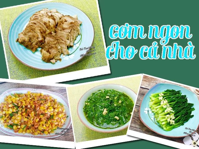 Bữa cơm đơn giản dễ nấu mà cả nhà vẫn thích mê khi thưởng thức