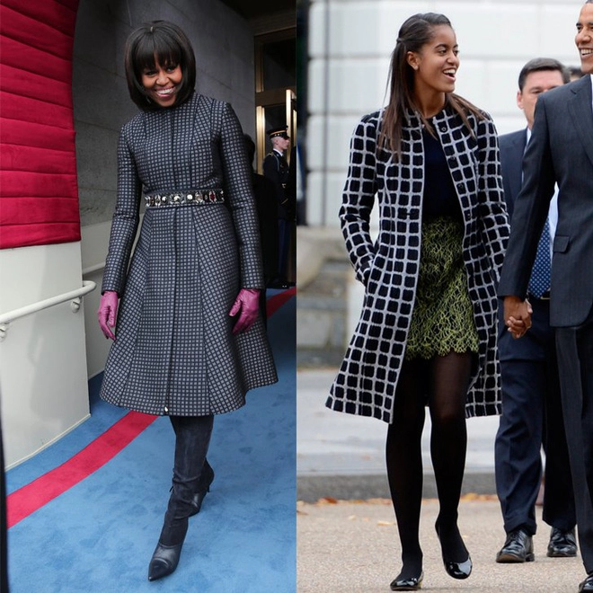 Con gái cựu tt obama ngày càng thích mặc giống mẹ