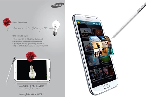 Galaxy note ii tuần sau ra mắt chính thức ở việt nam