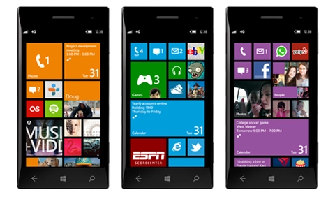 Microsoft trình làng windows phone 8