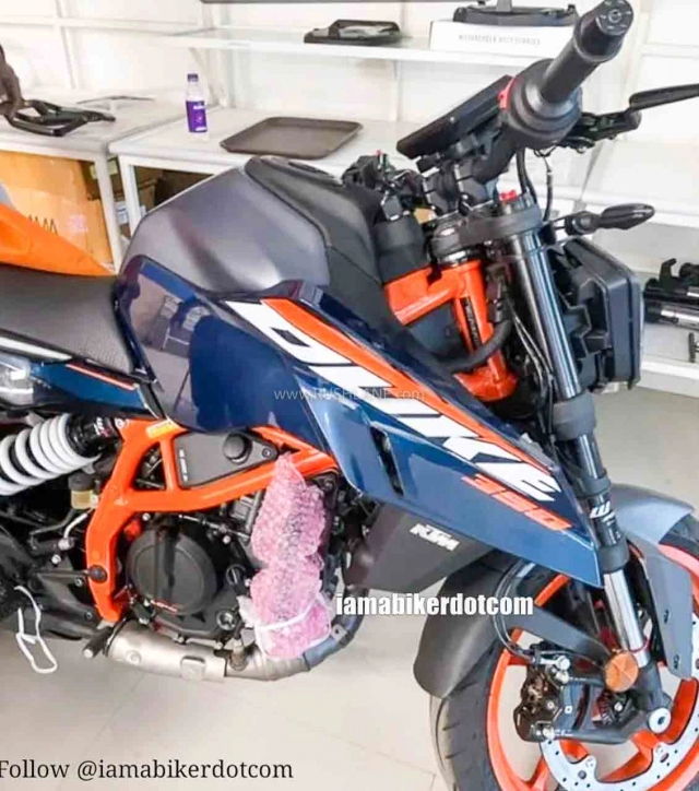 Rò rỉ hình ảnh ktm 390 duke 2024 trước ngày ra mắt