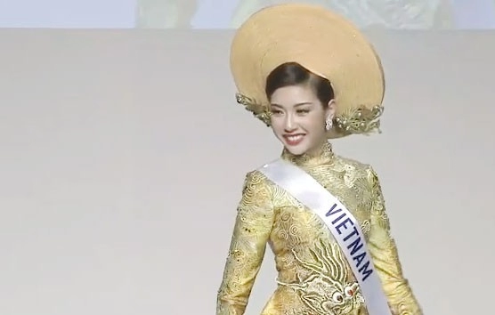 Thúy vân xuất sắc giành á hậu 3 tại hoa hậu quốc tế 2015