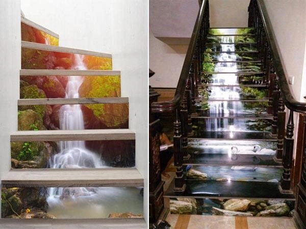 12 thiết kế cầu thang 3d khiến khách đến nhà không thể rời mắt vì quá độc và đẹp