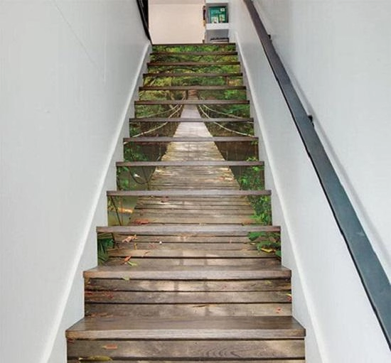 12 thiết kế cầu thang 3d khiến khách đến nhà không thể rời mắt vì quá độc và đẹp