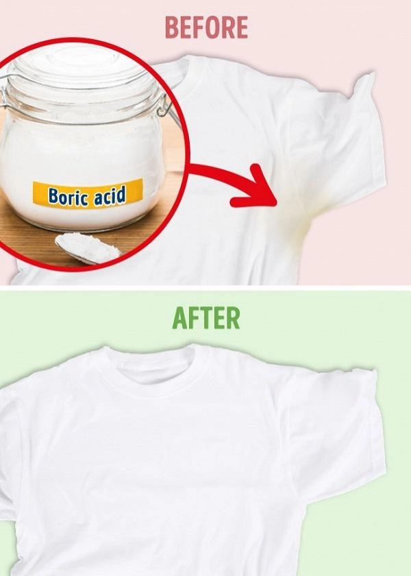 8 mẹo giúp quần áo dính bẩn trắng sáng trong tích tắc mà không cần dùng thuốc tẩy