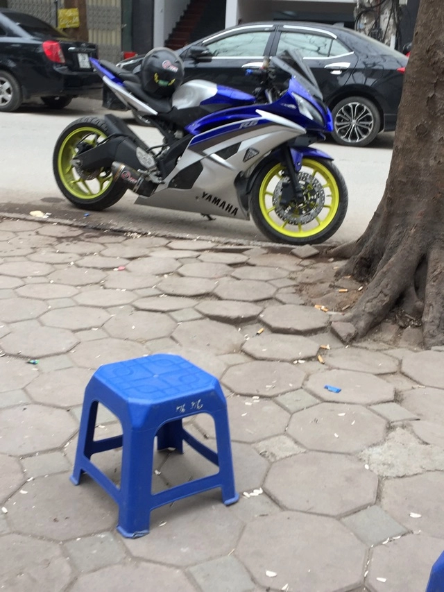 Cận cảnh yamaha r15 độ dàn áo r6 cực ngầu