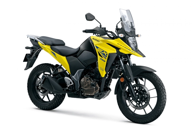 Chi tiết suzuki v-strom 250 sx 2023 dùng chung động cơ gixxer làm mát bằng dầu